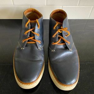 Sperrys Topsider blue mens chukka boot shoes size 8 worn 1x